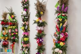 Palmy Wielkonocne na wystawie w Buskim Samorządowym Centrum Kultury