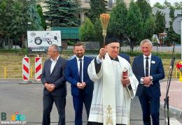 Uroczyste otwarcie ulicy węzła komunikacyjnego na ul. Wschodniej