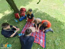 Konferencja Rady Młodzieżowej - trwa szkolenie z pierwszej pomocy