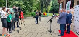 konferencja prasowa poświęcona festiwalowi im. K. Jamroz