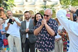 Odsłonięcie Słoneczka Jacka Cygana