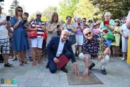 Odsłonięcie Słoneczka Jacka Cygana