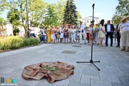 Odsłonięcie Słoneczka Jacka Cygana