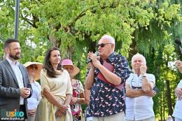 Odsłonięcie Słoneczka Jacka Cygana