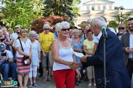 Odsłonięcie Słoneczka Jacka Cygana