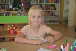 dzieci podczas zajęć bibliotecznych