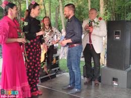 Pokaz flamenco Magdy Navarette - podziękowanie od z-cy burmistrza Michała Marońskiego