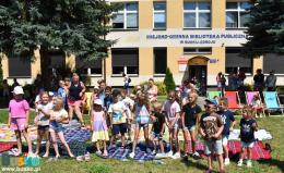 Uczestnicy akcji Lato w bibliotece