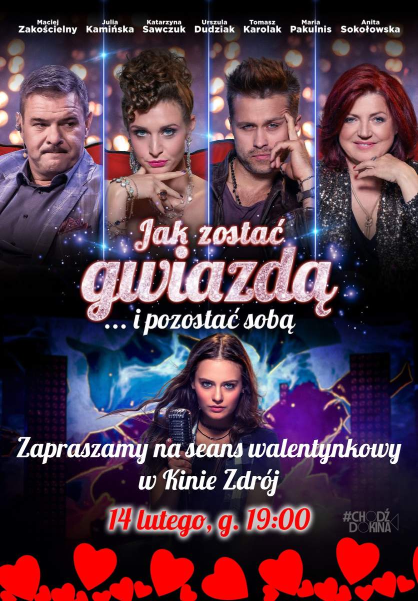 Zapraszamy Państwa na romantyczny wieczór spędzony z dobrym filmem  i w miłym towarzystwie