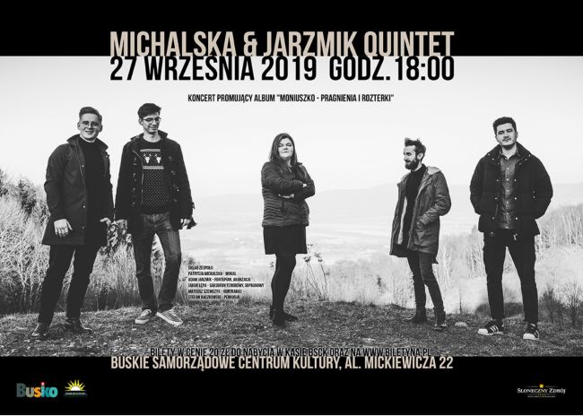 Zapraszamy na koncert Michalska & Jarzmik Quintet
