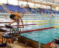 Zawodnicy MUKS Unia podczas kolejnej rundy Dużej Świętokrzyskiej Ligi Pływackiej
