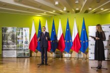Wizyta Premiera Mateusza Morawieckiego w Busku-Zdroju 