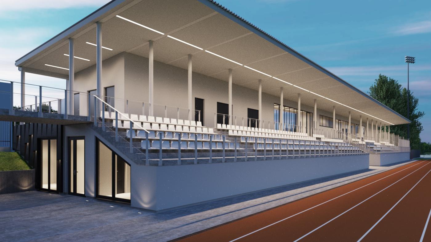 Przebudowa stadionu sportowego przy ul. Kusocińskiego w Busku-Zdroju – etap II