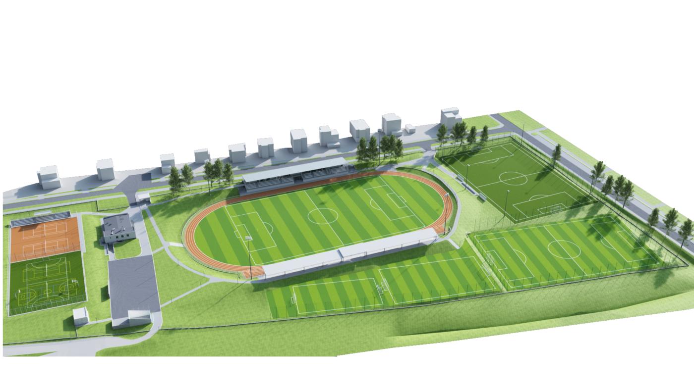 Przebudowa stadionu sportowego przy ul. Kusocińskiego w Busku-Zdroju – etap II