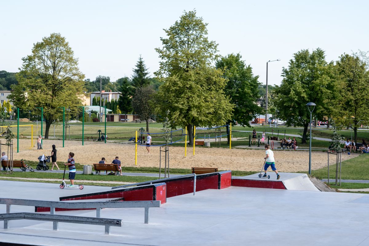Busko-Zdrój: Skatepark