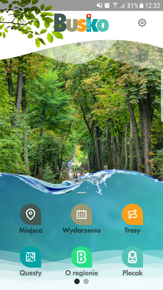 Busko-Zdrój w aplikacji mobilnej na telefon